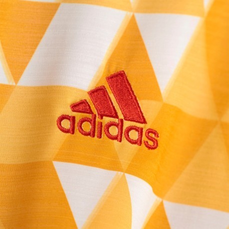 Jersey De España Fuera Del Euro blanco naranja Adidas - SportIT.com