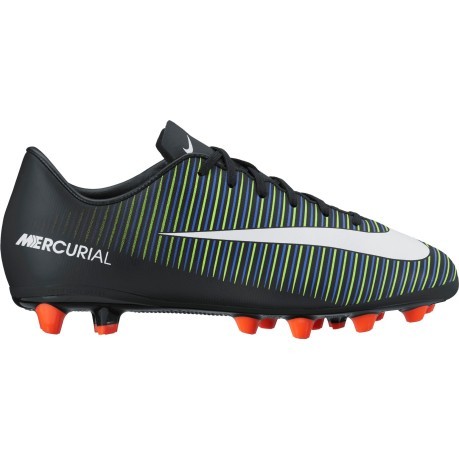 Nike Mercurial junior black/green 1