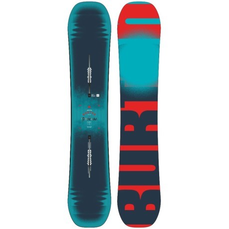 Board Snowboard Man's Process Flying blue red