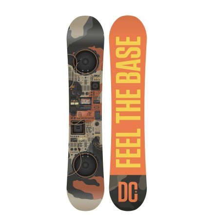 Tavola Snowboard PBJ fantasia arancio 