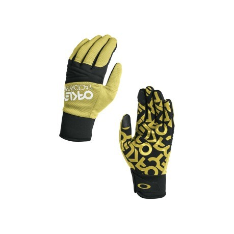Gloves Man Factory Park yellow-black