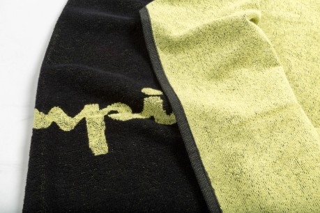Cloth Bench black yellow