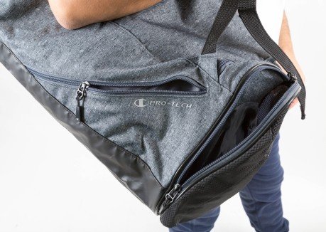 Tasche Rucksack grau schwarz