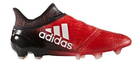Zapatos de fútbol X 16+ PureChaos FG rojo negro