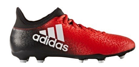 Botas de fútbol Adidas X 16,3 rojo