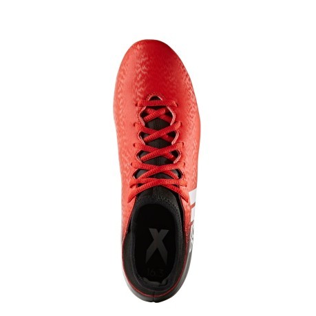 Scarpe calcio Adidas X 16.3 rosse