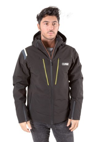 Ski jacket Men Alpine 1QT Evolution black yellow