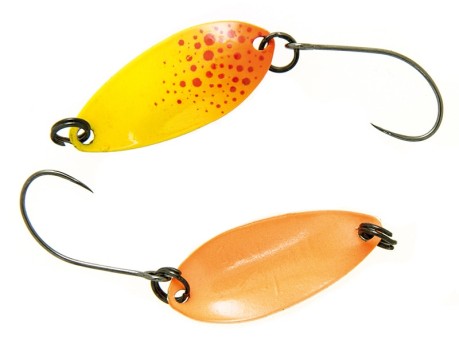 Artificial Elite Area Spoon 0.8 g red-yellow-spots