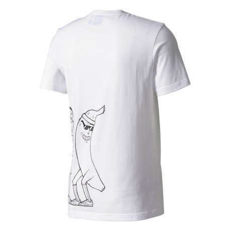T-Shirt Trefoil Graphic nero