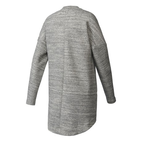 Sweat-shirt Femme ZNE de Voyage gris à motifs