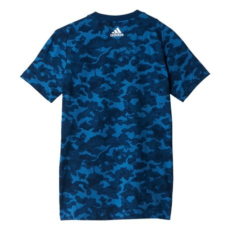 T-Shirt Junior Essentiel Linéaire bleu fantaisie