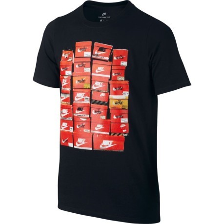 Junior T-Shirt Sportswear schwarz fantasie