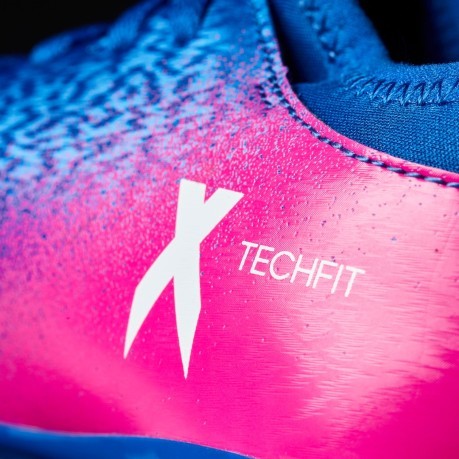 Football boots X 16.3 AG blue pink