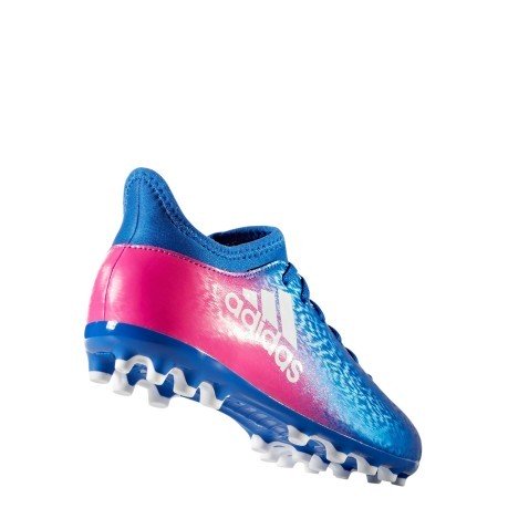 Football boots X 16.3 AG blue pink