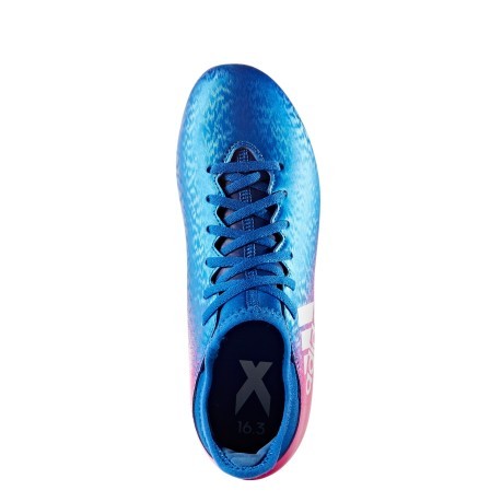 Botas de Fútbol Junior X 16,3 AG azul rosa