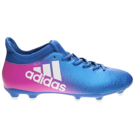 Soccer shoes X 16.3 FG blue pink 1