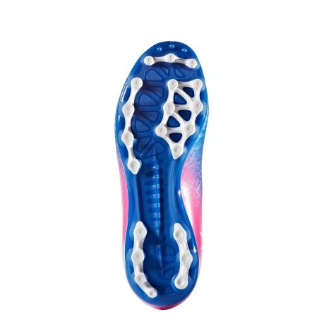 Chaussures de Football Junior X 16,3 AG bleu rose