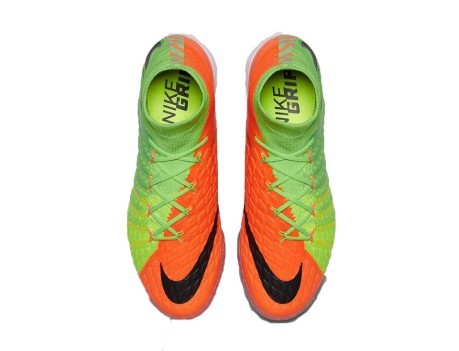 Las botas fútbol Phantom FG III Radiación Llamarada Pack colore naranja verde - Nike - SportIT.com