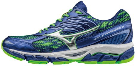 Zapatos de los hombres Wave Paradox 3 Estable A4 azul verde