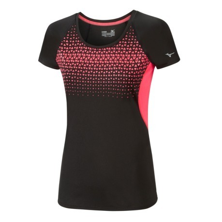 T-Shirt Mujer CoolTouch Phenix negro rosa