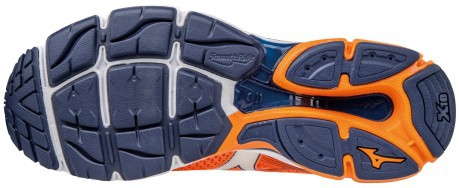 Zapatos de los hombres de la Onda de Ultima 8 A3 Neutral naranja azul