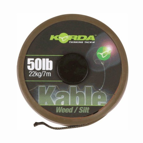 Wire Kable Leadcore 20 mm Weed/Silt