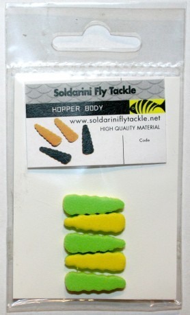 The body Hopper, Body Small green and yellow