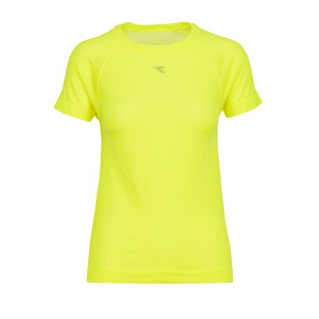 T-Shirt Donna LS Skin giallo 