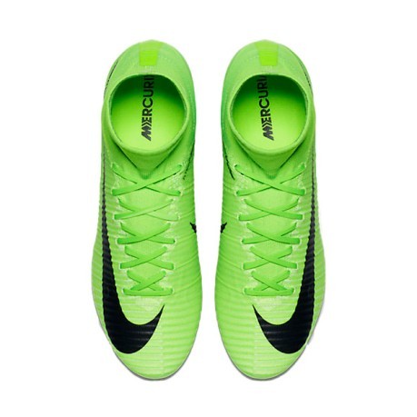 Football boots Mercurial SuperFly V FG green 1