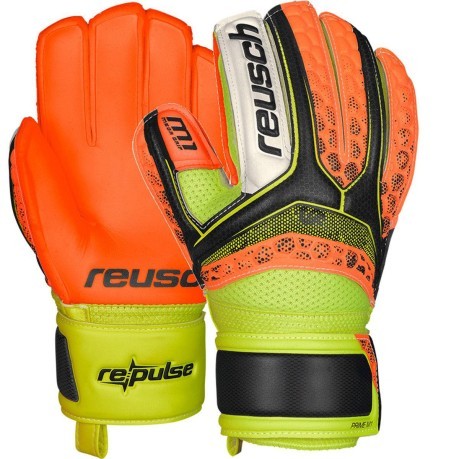 Goalkeeper gloves Child Re:pulse First M1 black orange next