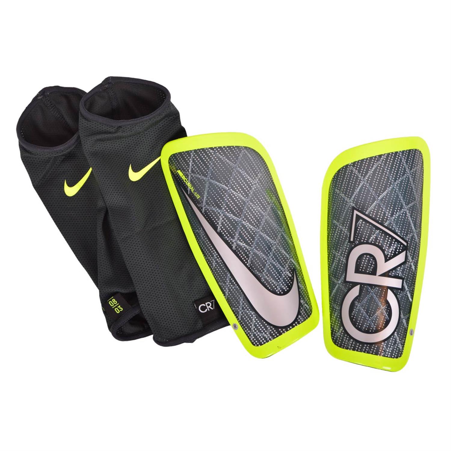 Espinilleras Nike CR7 Mercurial colore verde - Nike - SportIT.com