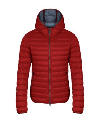 Down jacket Man Light With red Cap