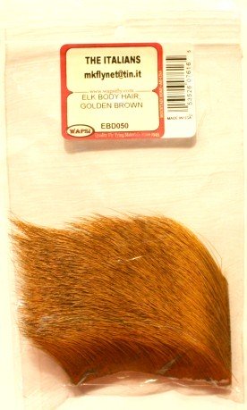 Elk Body Dyed Hair Hirsch grau