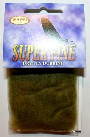 Super Ende DryFly Dubbin rot