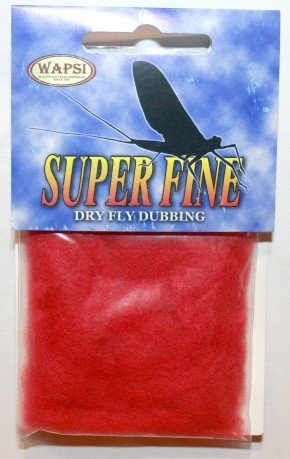 Super Fine DryFly Dubbin red