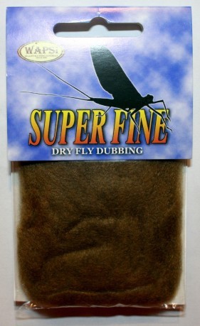 Super Fine DryFly Dubbin rouge