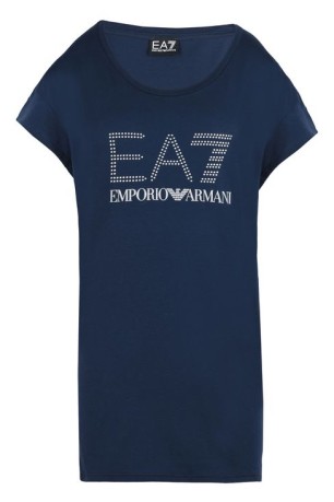 T-Shirt Damen Training Logo Series blau