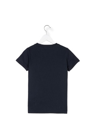 Junior T-Shirt Train Visibility blau-var 1