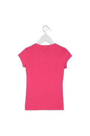 T-Shirt für Mädchen Train-Logo-Series rosa