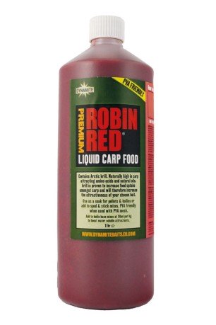 Líquido De La Carpa De Alimentos Robin Rojo