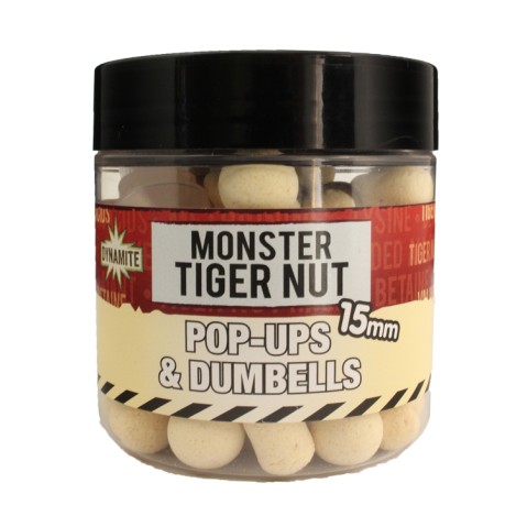 Monster Tiger Nut White Fluro Pop-Ups &amp; Dumbell