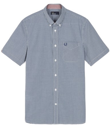 Camicia Classic Short Sleeve Gingham Shirt