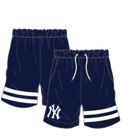 Short Anen New York Yankees bianco