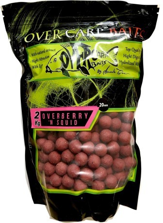 Boilies Overberry N' Squid 20 mm 2 kg