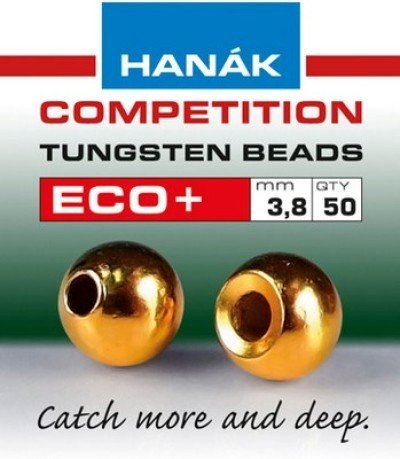 Heads, Tungsten Bead Eco+, 3.3 mm grey