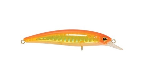 The Artificial lure Amber Jack 7 cm pink crystal