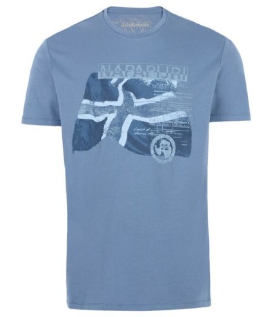 T-Shirt Uomo Sinley grigio 