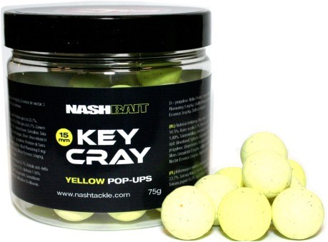 Pop Ups Key Cray Yellow 15 mm yellow
