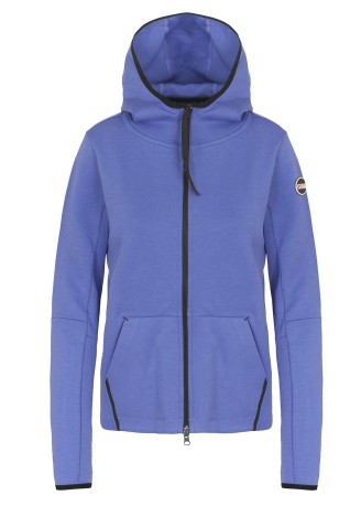 Kapuzenjacke Damen Full Zip hoodies blau