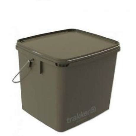 Bucket Square 17 litres green